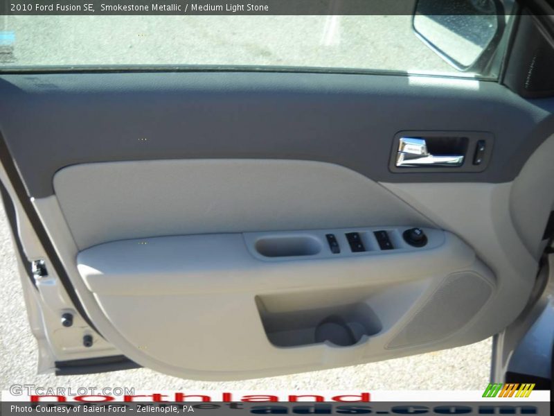 Smokestone Metallic / Medium Light Stone 2010 Ford Fusion SE