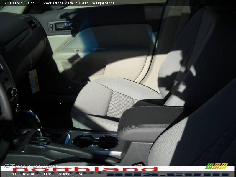 Smokestone Metallic / Medium Light Stone 2010 Ford Fusion SE