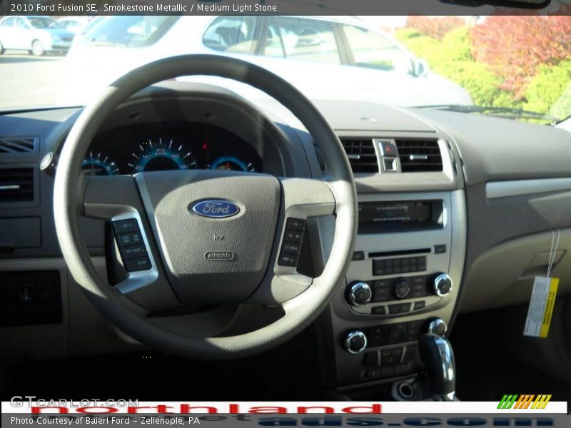 Smokestone Metallic / Medium Light Stone 2010 Ford Fusion SE