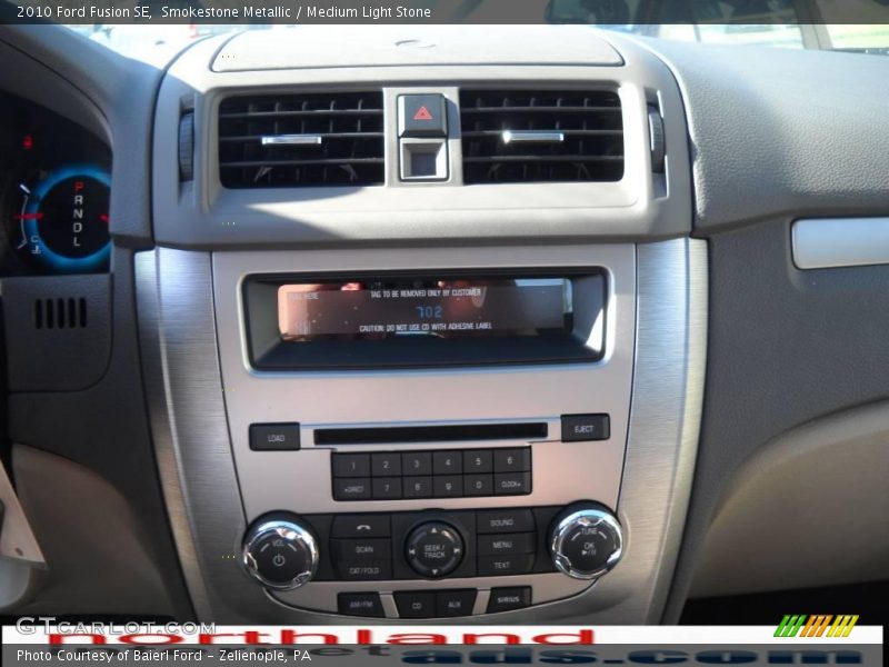 Smokestone Metallic / Medium Light Stone 2010 Ford Fusion SE