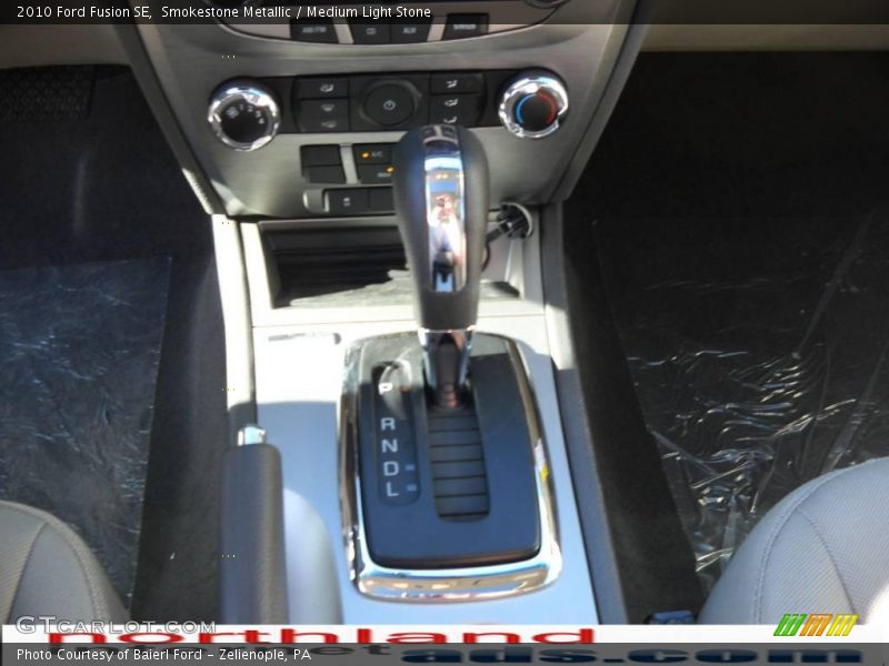 Smokestone Metallic / Medium Light Stone 2010 Ford Fusion SE