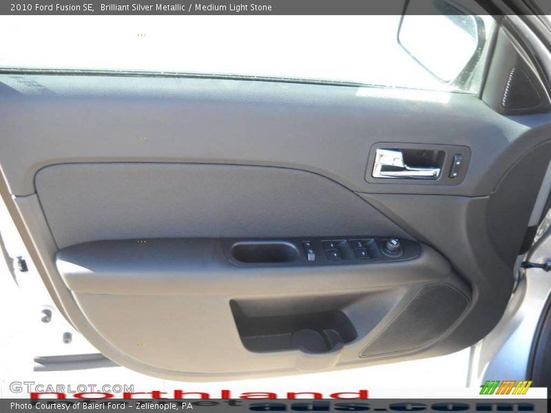 Brilliant Silver Metallic / Medium Light Stone 2010 Ford Fusion SE