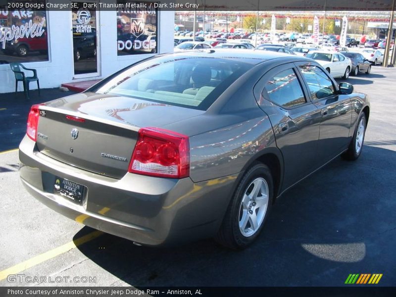 Dark Titanium Metallic / Dark Slate Gray 2009 Dodge Charger SE