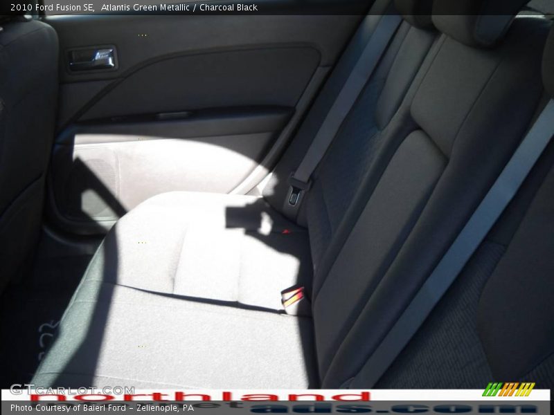 Atlantis Green Metallic / Charcoal Black 2010 Ford Fusion SE