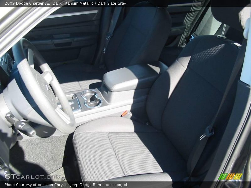 Dark Titanium Metallic / Dark Slate Gray 2009 Dodge Charger SE