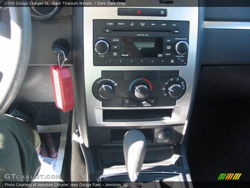 Dark Titanium Metallic / Dark Slate Gray 2009 Dodge Charger SE