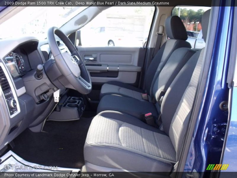 Deep Water Blue Pearl / Dark Slate/Medium Graystone 2009 Dodge Ram 1500 TRX Crew Cab