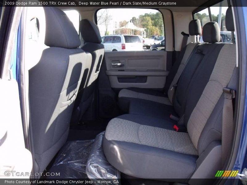 Deep Water Blue Pearl / Dark Slate/Medium Graystone 2009 Dodge Ram 1500 TRX Crew Cab