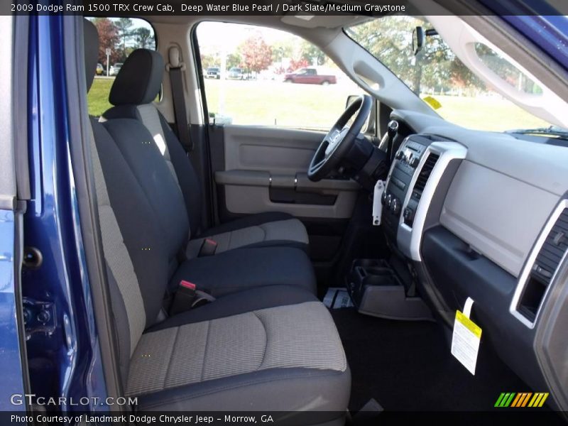 Deep Water Blue Pearl / Dark Slate/Medium Graystone 2009 Dodge Ram 1500 TRX Crew Cab