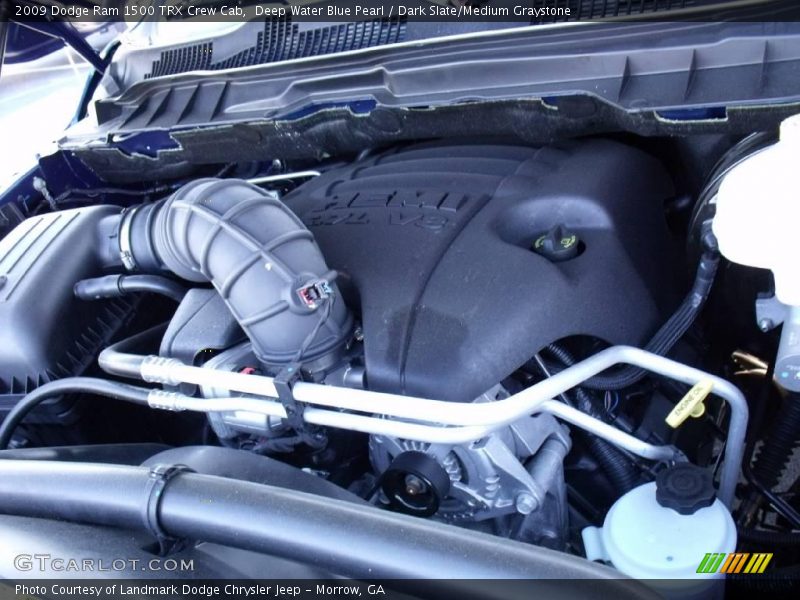 Deep Water Blue Pearl / Dark Slate/Medium Graystone 2009 Dodge Ram 1500 TRX Crew Cab