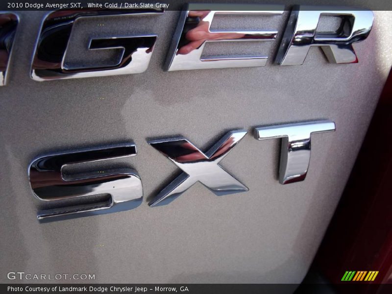 White Gold / Dark Slate Gray 2010 Dodge Avenger SXT