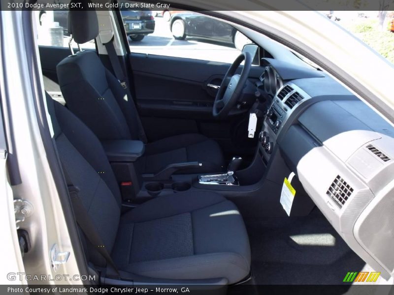White Gold / Dark Slate Gray 2010 Dodge Avenger SXT