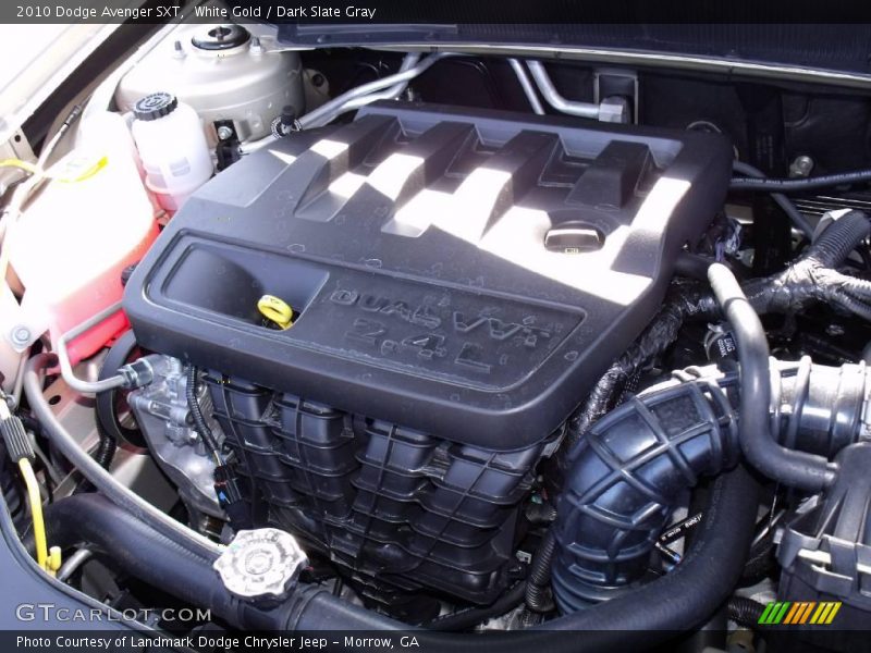 White Gold / Dark Slate Gray 2010 Dodge Avenger SXT