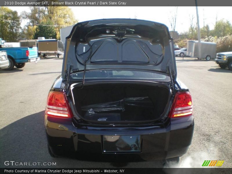 Brilliant Black Crystal Pearl / Dark Slate Gray 2010 Dodge Avenger SXT
