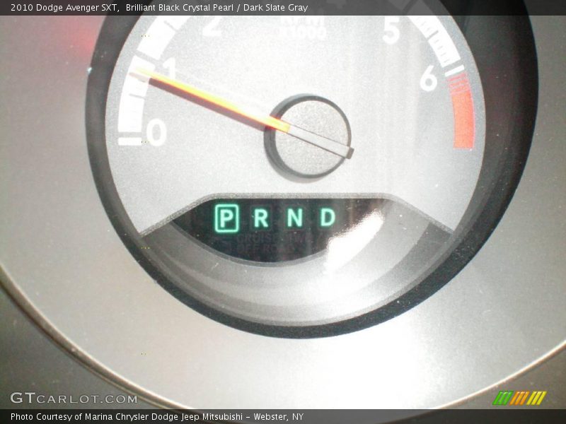 Brilliant Black Crystal Pearl / Dark Slate Gray 2010 Dodge Avenger SXT