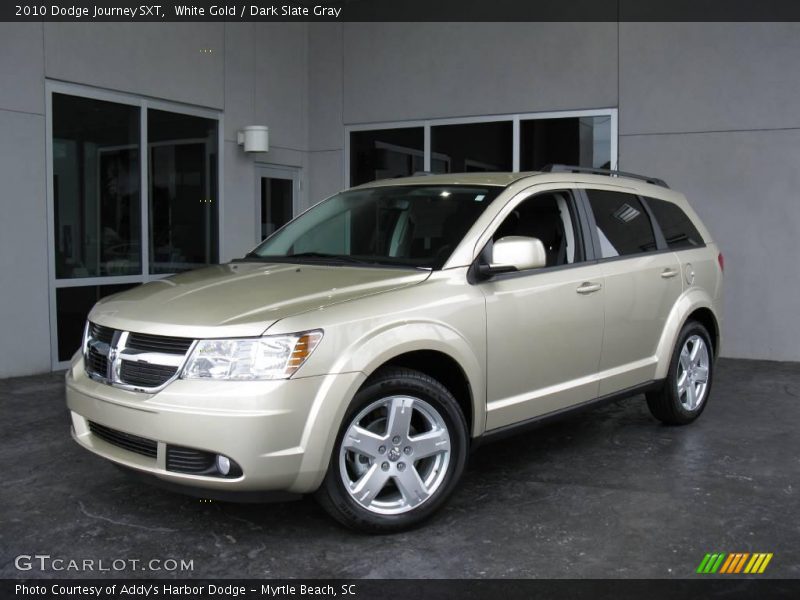 White Gold / Dark Slate Gray 2010 Dodge Journey SXT