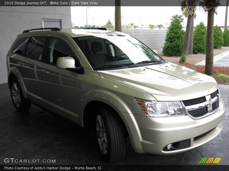 White Gold / Dark Slate Gray 2010 Dodge Journey SXT