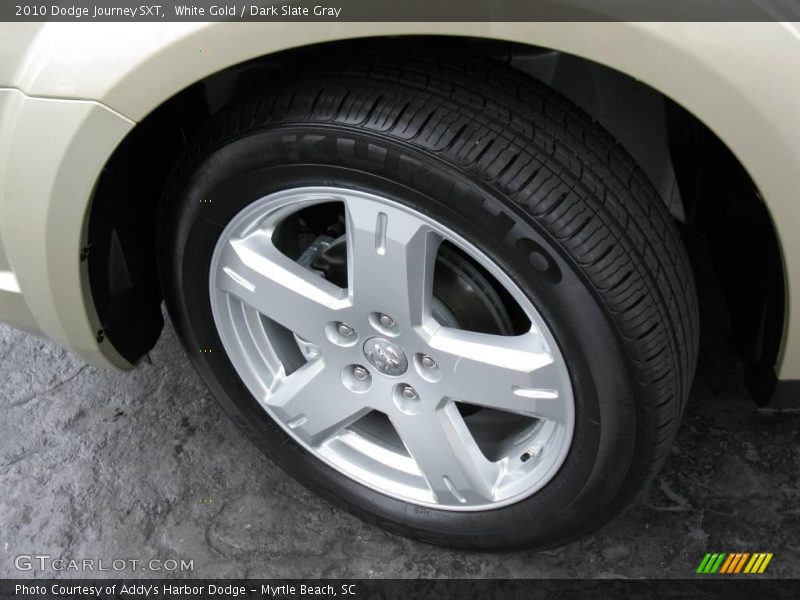 White Gold / Dark Slate Gray 2010 Dodge Journey SXT