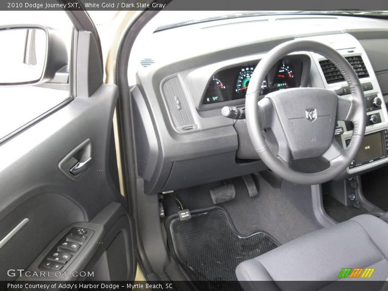 White Gold / Dark Slate Gray 2010 Dodge Journey SXT