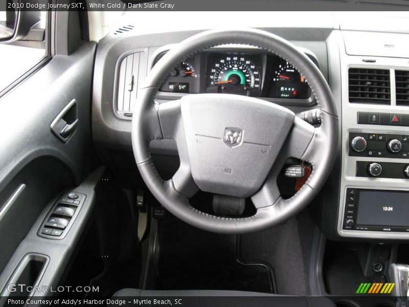 White Gold / Dark Slate Gray 2010 Dodge Journey SXT