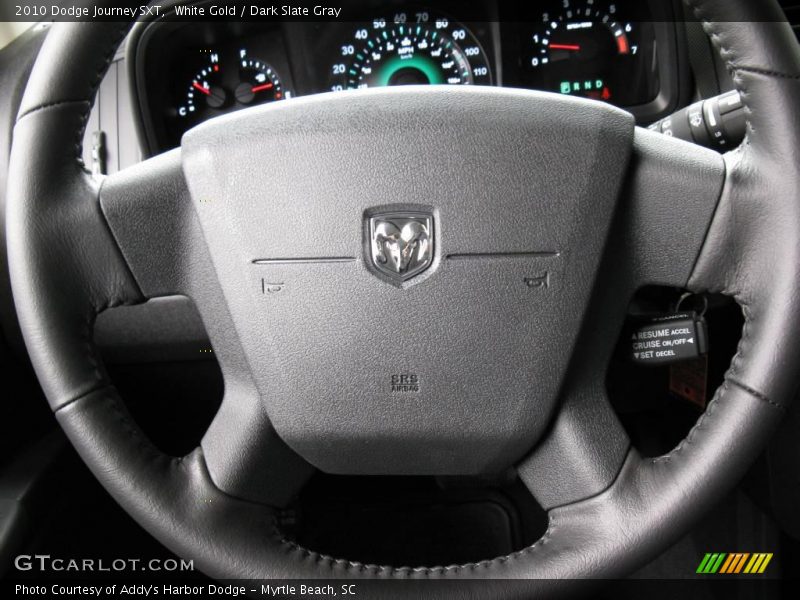 White Gold / Dark Slate Gray 2010 Dodge Journey SXT
