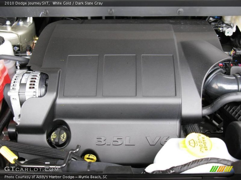 White Gold / Dark Slate Gray 2010 Dodge Journey SXT
