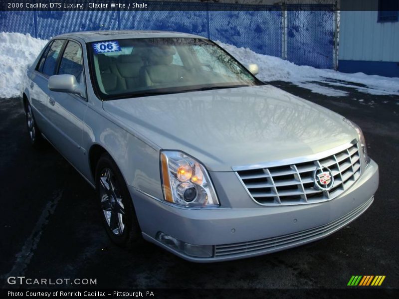 Glacier White / Shale 2006 Cadillac DTS Luxury