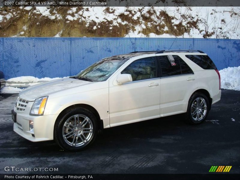 White Diamond / Cashmere 2007 Cadillac SRX 4 V6 AWD