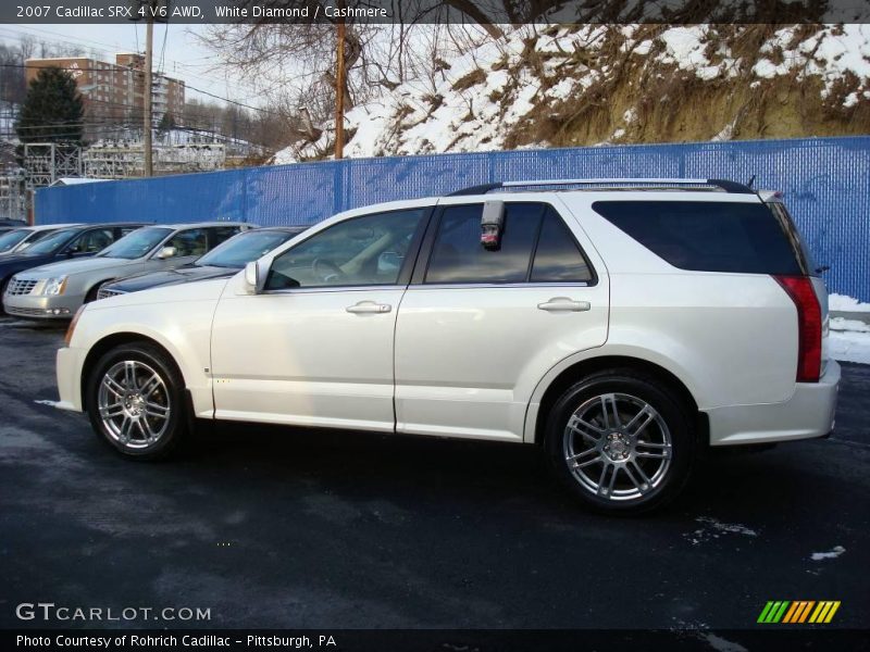 White Diamond / Cashmere 2007 Cadillac SRX 4 V6 AWD