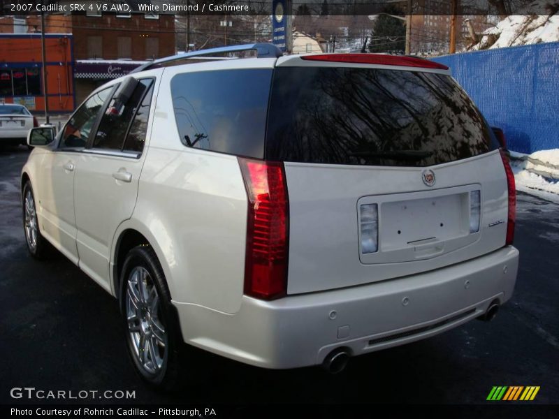 White Diamond / Cashmere 2007 Cadillac SRX 4 V6 AWD