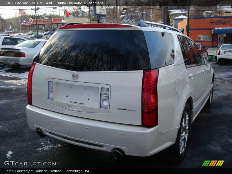 White Diamond / Cashmere 2007 Cadillac SRX 4 V6 AWD
