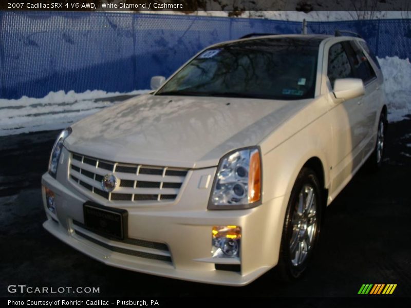 White Diamond / Cashmere 2007 Cadillac SRX 4 V6 AWD