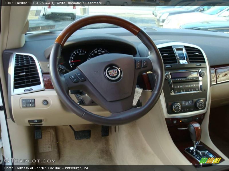 White Diamond / Cashmere 2007 Cadillac SRX 4 V6 AWD