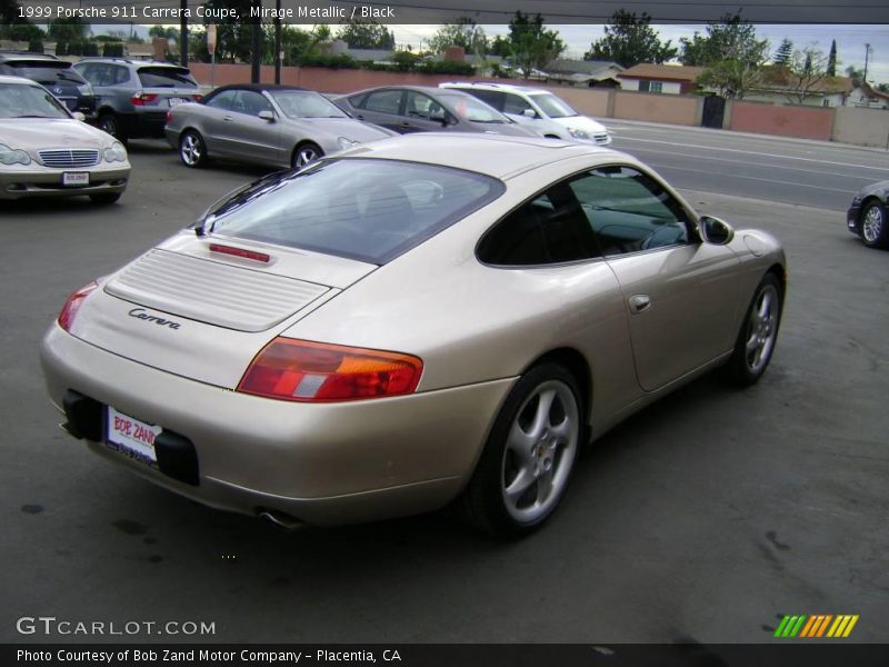 Mirage Metallic / Black 1999 Porsche 911 Carrera Coupe