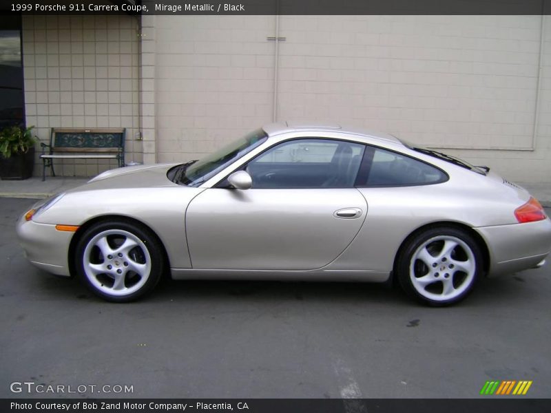 Mirage Metallic / Black 1999 Porsche 911 Carrera Coupe