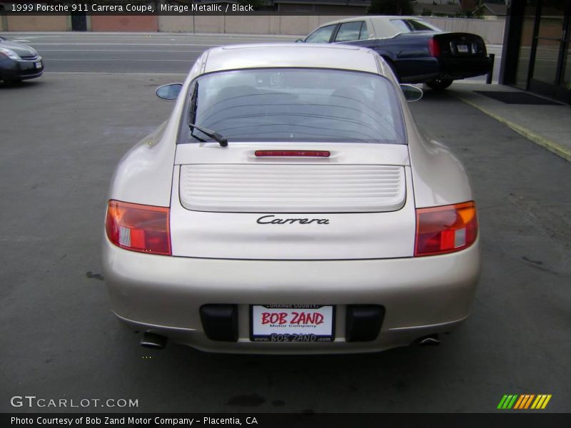 Mirage Metallic / Black 1999 Porsche 911 Carrera Coupe