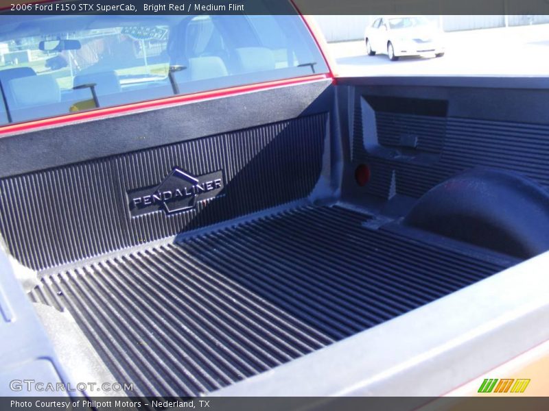 Bright Red / Medium Flint 2006 Ford F150 STX SuperCab