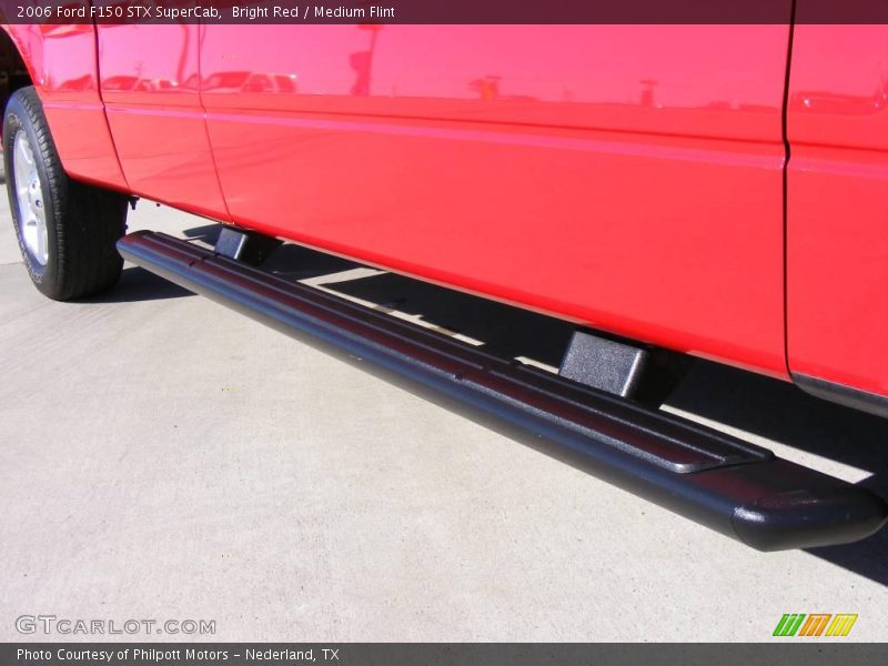 Bright Red / Medium Flint 2006 Ford F150 STX SuperCab