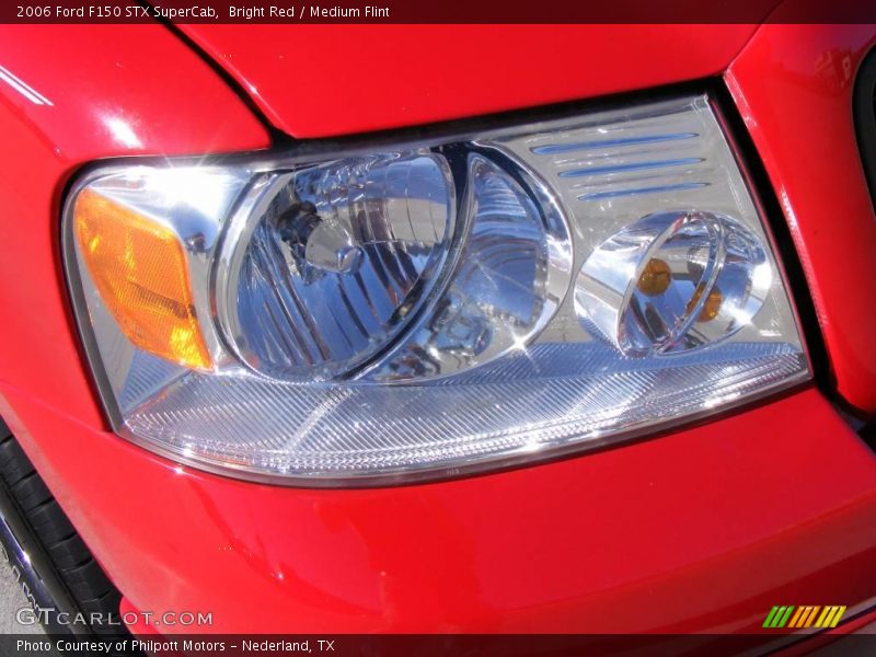 Bright Red / Medium Flint 2006 Ford F150 STX SuperCab