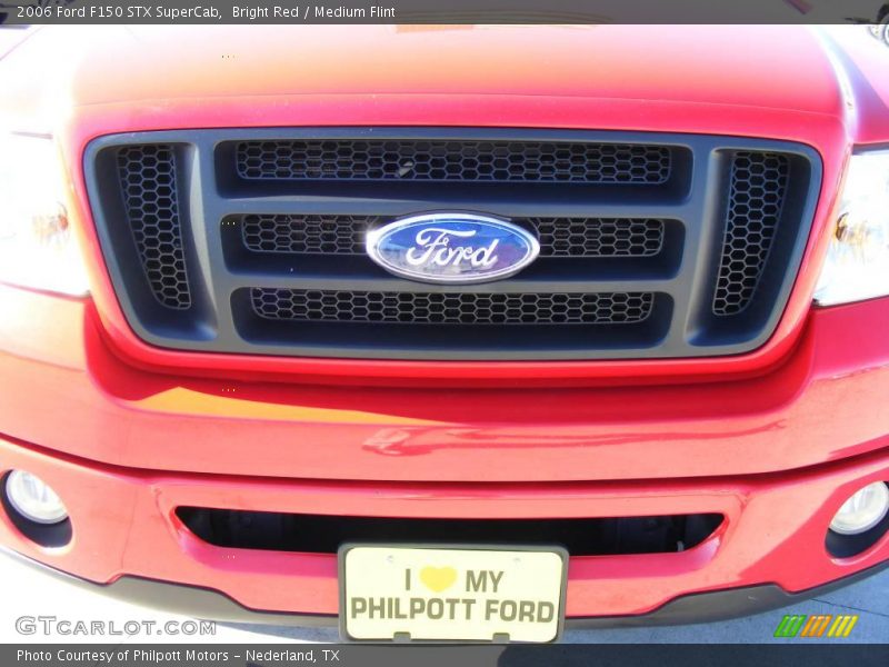 Bright Red / Medium Flint 2006 Ford F150 STX SuperCab