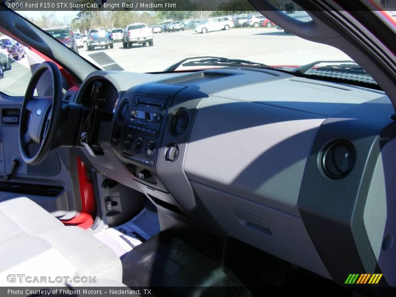 Bright Red / Medium Flint 2006 Ford F150 STX SuperCab