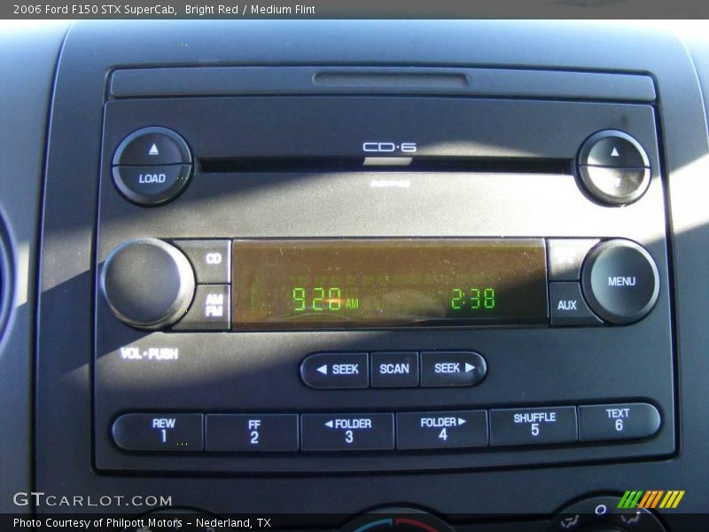 Bright Red / Medium Flint 2006 Ford F150 STX SuperCab