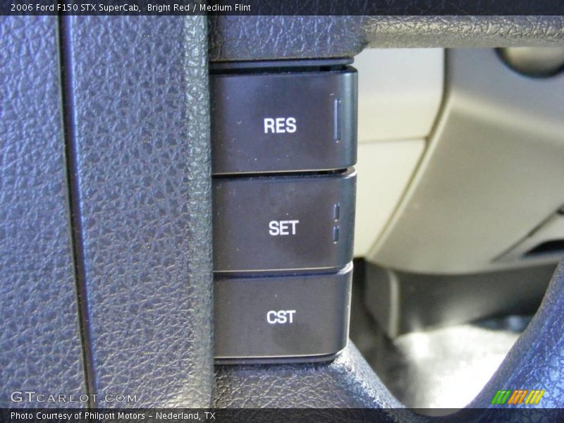 Bright Red / Medium Flint 2006 Ford F150 STX SuperCab