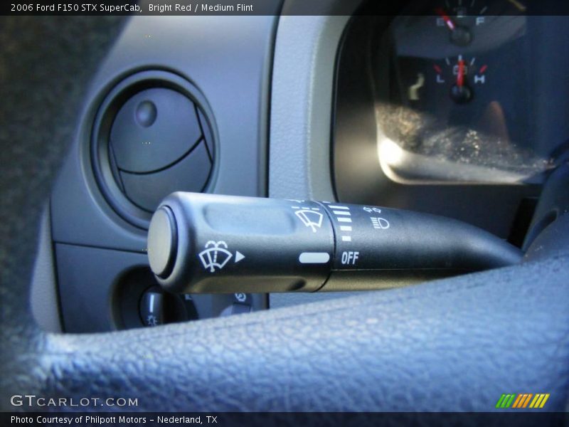 Bright Red / Medium Flint 2006 Ford F150 STX SuperCab