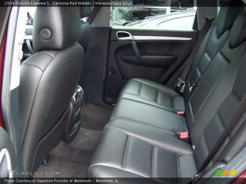 Carmona Red Metallic / Havanna/Sand Beige 2004 Porsche Cayenne S
