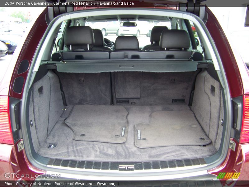 Carmona Red Metallic / Havanna/Sand Beige 2004 Porsche Cayenne S