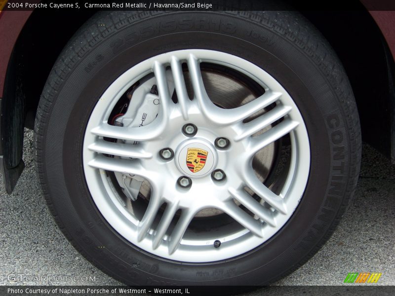 Carmona Red Metallic / Havanna/Sand Beige 2004 Porsche Cayenne S