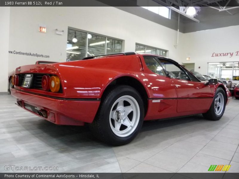 Red / Tan 1983 Ferrari BB 512i