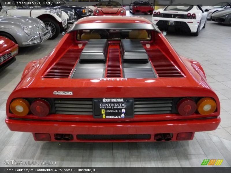 Red / Tan 1983 Ferrari BB 512i