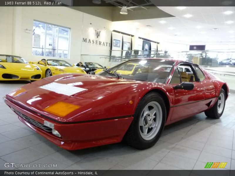 Front 3/4 View of 1983 BB 512i 